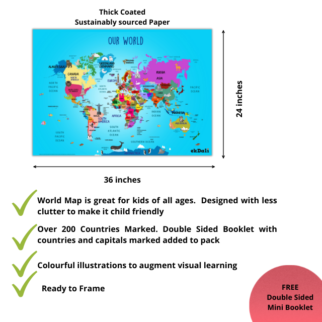 Young Explorers World Map
